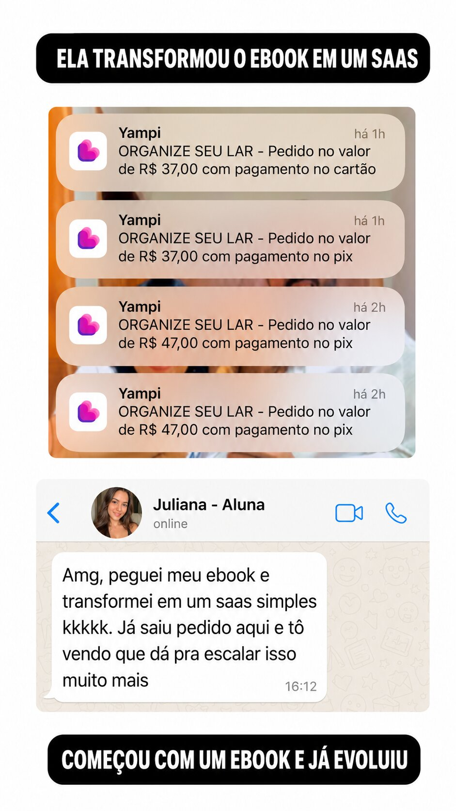 Resultado da aluna Juliana